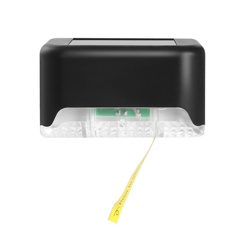 Solar Waterproof LED Step Light – Outdoor Garden Wall Lamp