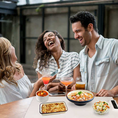 Electric Food Warming Tray | Roll-Up Smart Heating Pad with 3 Temperature Levels & Auto Timer for Buffet, Parties & Family Meals